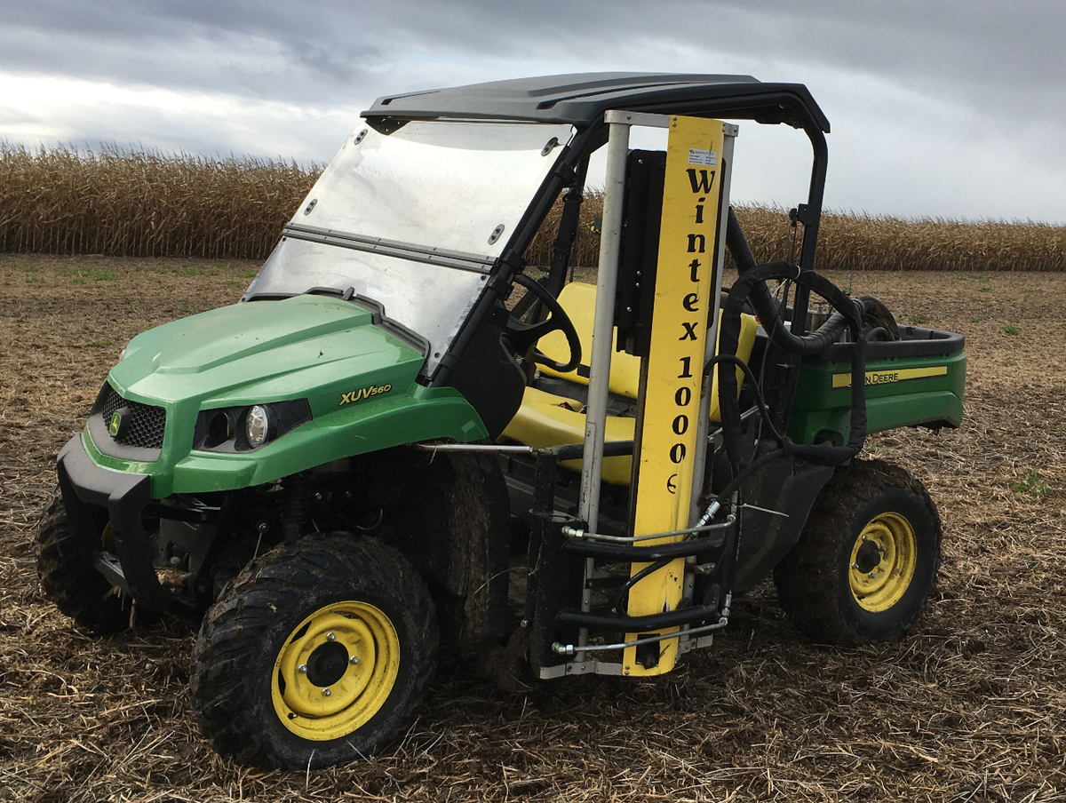 Wintex 10000 in corn field